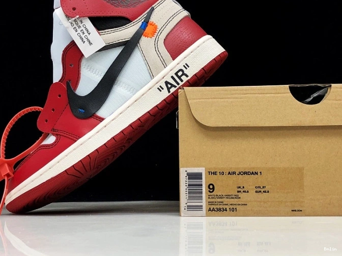 Boostmaster lin Ten AA3834-101 1 Air Chicago Retro The Jordan Off-White 0821